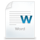 word icon free download as PNG and ICO formats, VeryIcon.com